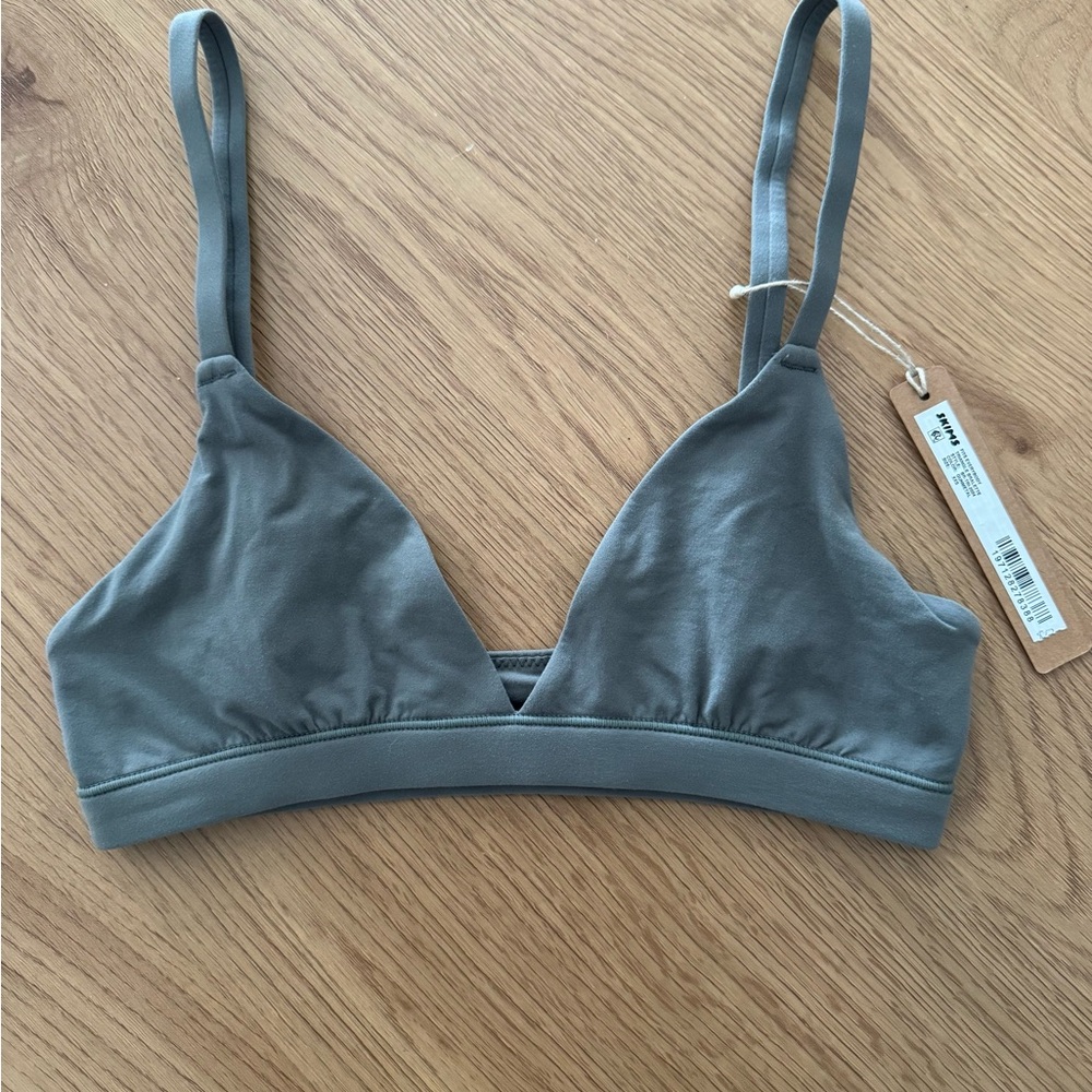 SKIMS Soft Triangle Bralette in Dusty Sage